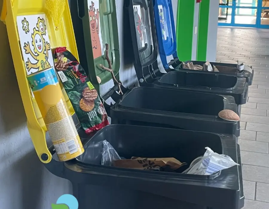 Inserts Monstres Poubelles sur bacs à déchets